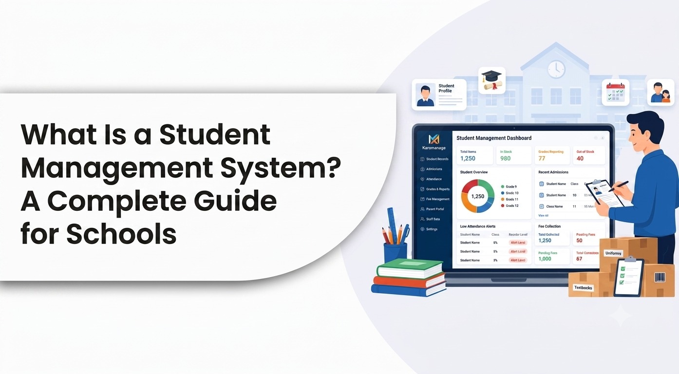  Best Inventory Management Software for Schools | Karomanage ERP 