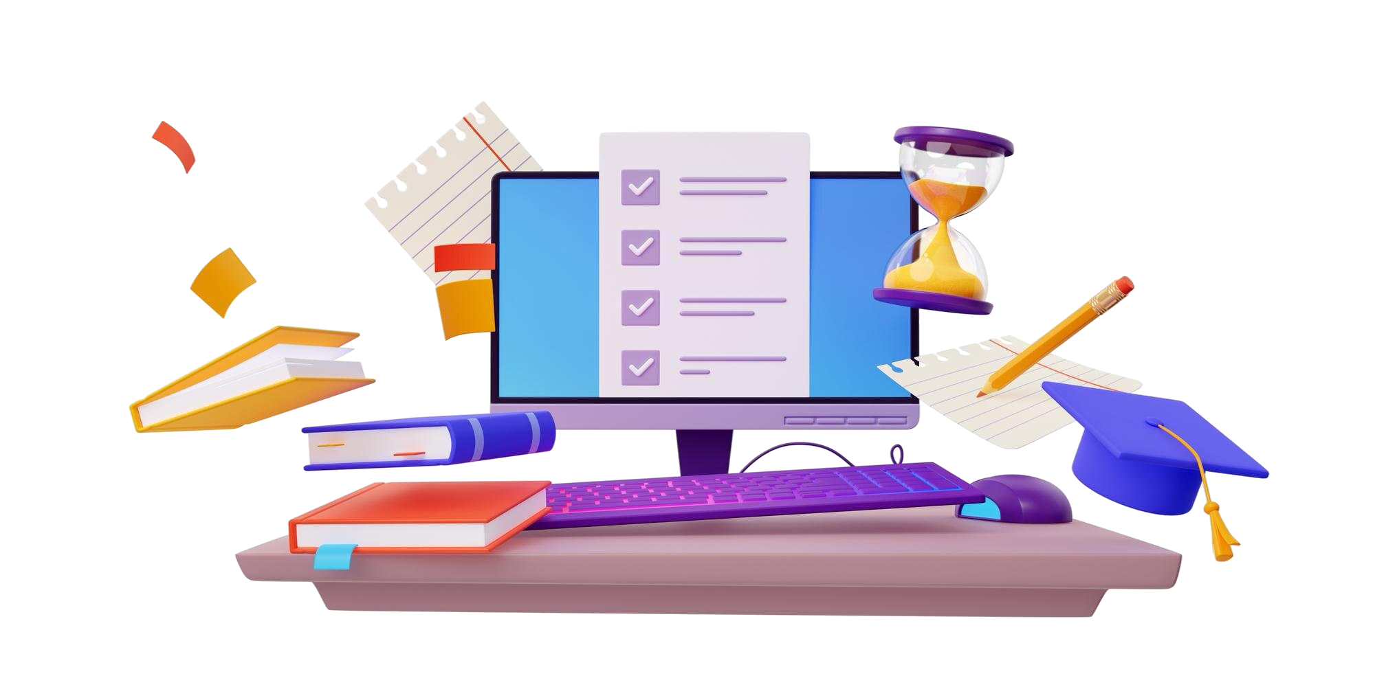 exam and test workspace management